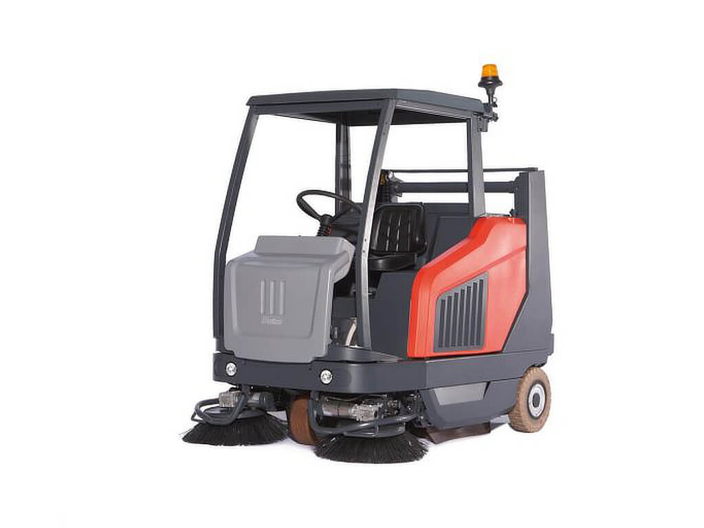 Hako Sweepmaster D1500RH - Balayeuse aspirateur autoportée Hako D1500RH