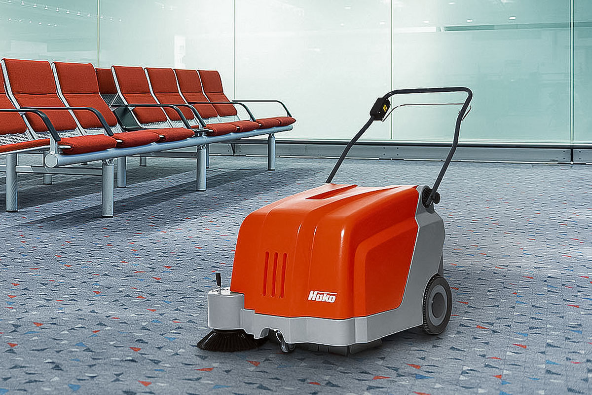 Hako Sweepmaster B500 - Balayeuse aspirateur accompagnée Hako B500