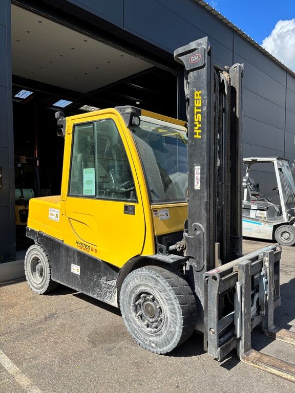 Hyster Chariot frontal H5.0FT Hyster H5.0FT °°° Chariot élévateur diesel