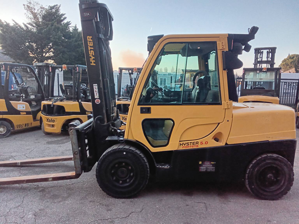 Hyster Chariot frontal H5.0FT Hyster H5.0FT °°° Chariot élévateur diesel